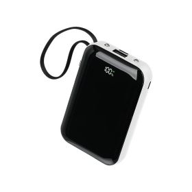 Portable Power Bank With Fast & Wireless Charging - High Capacity Battery Pack For IPhone, Android & AirPods, Travel-Friendly Emergency Charger With S