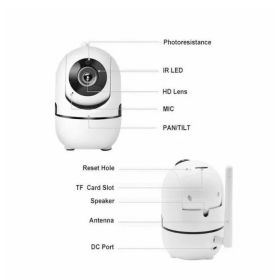 1080P WiFi Wireless Indoor Home Security Camera Night Vision Baby Pet Monitor